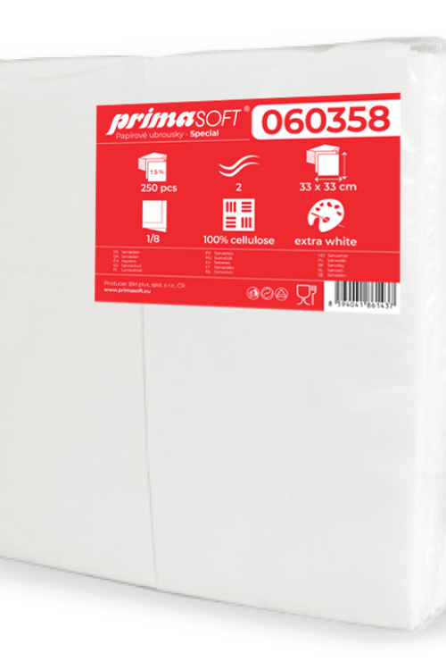 PrimaSoft Spezial 250, 33 x 33, 1/8-Falz – 1 Palette