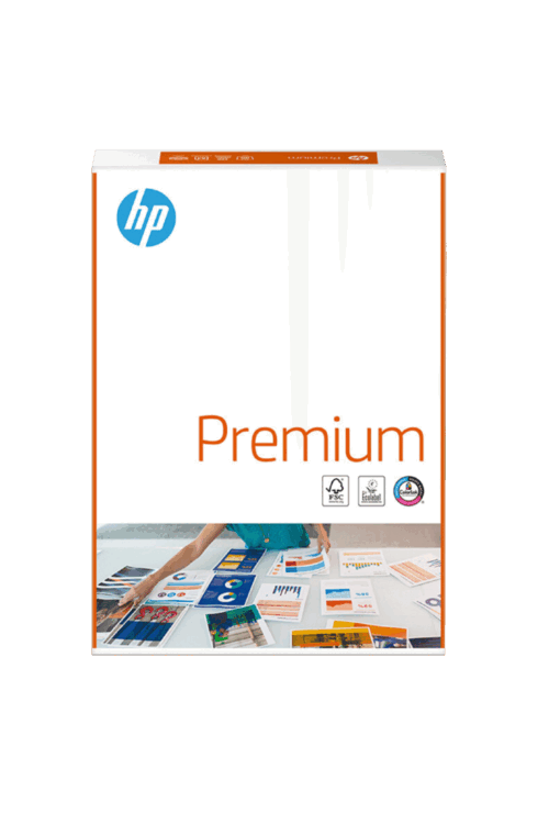 HP Premium, A4, hochweiss, 80g/m2, 1/2 Palette