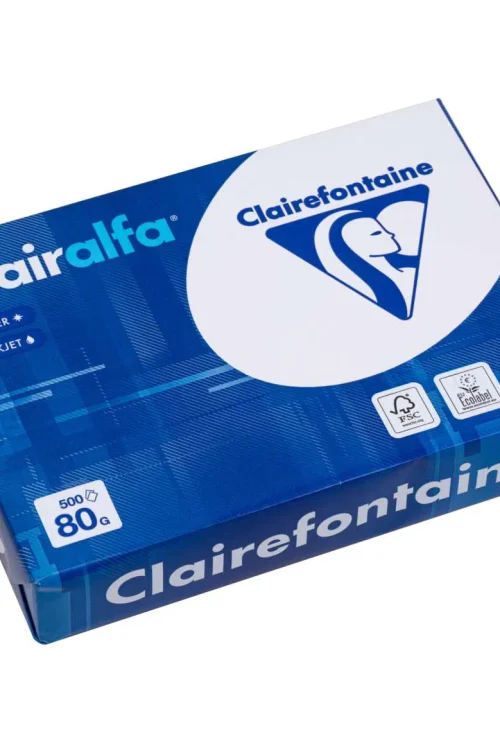 Clairefontaine Clairalfa, Premium, A4, hochweiss, 80g/m2, 1 Palette